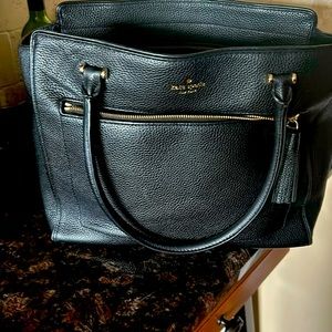 Kate Spade Chester Street Allyn‎ tote bag in black pebble leather